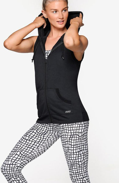 Lorna Jane- Freedom Sleeveless Hoodie – 35 STRONG