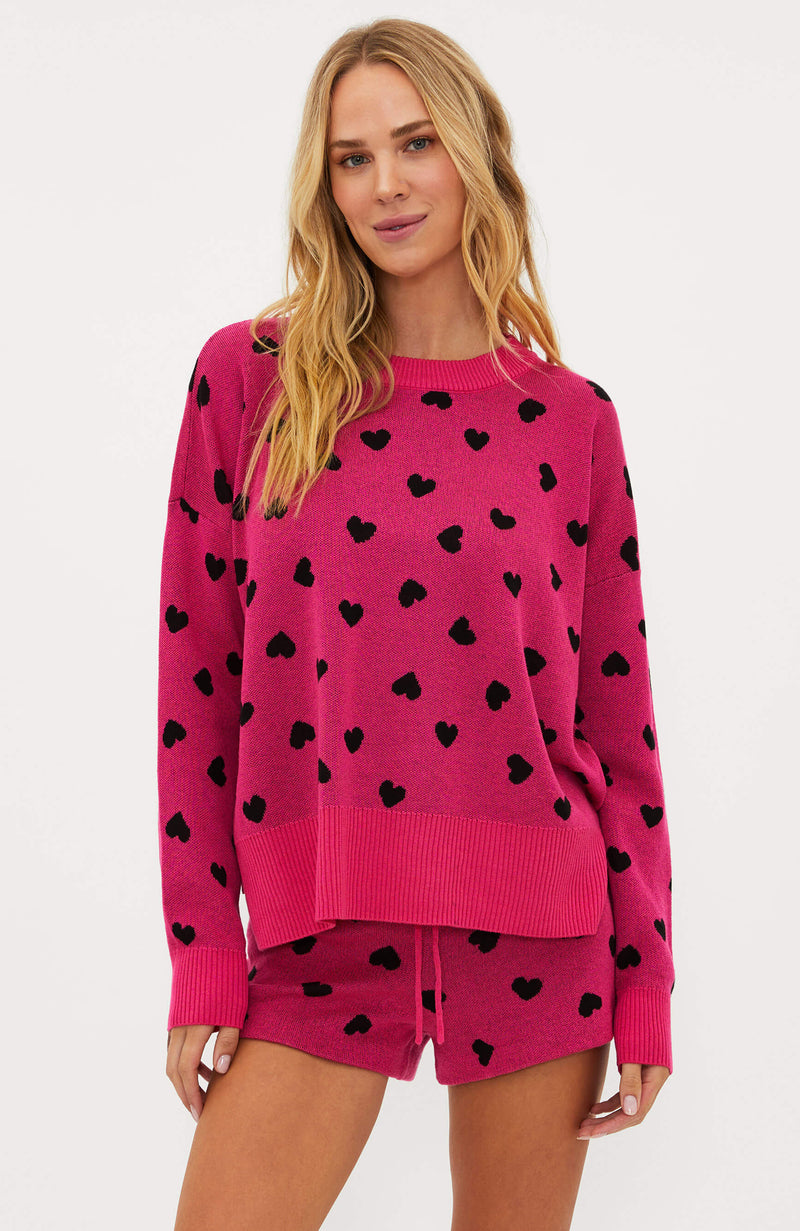 Callie Candy Heart Sweater