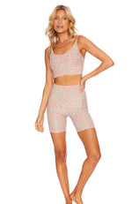 Beach Riot - Taupe Pink Spot Leah Top - 35 Strong