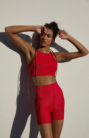 Beach Riot - Anna Tank Red - 35 Strong