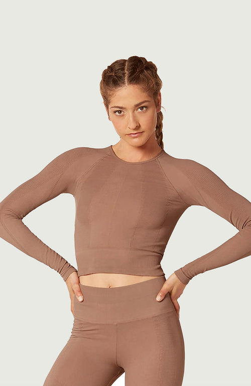NUX One By One Seamless Yoga Crop Top at  - Free Shipping