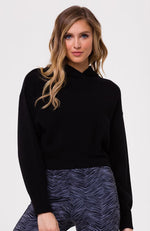 Onzie - Black Crop Sweater - 35 Strong