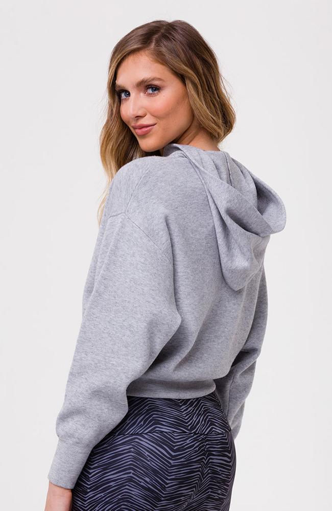 Onzie - Gray Cropped Hoodie - 35 Strong