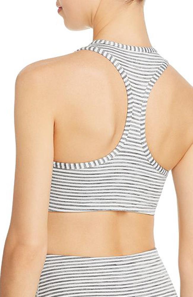 Beyond Yoga - Out of Line Racerback Sports Bra - 35 Strong