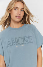Spiritual Gangster - Amore Short Sleeve Sweatshirt - 35 Strong