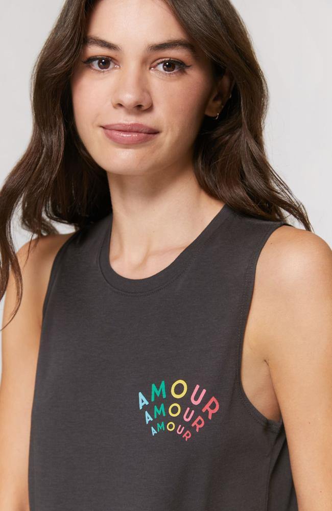 Spiritual Gangster - Rainbow Amour Muscle Tank - 35 Strong