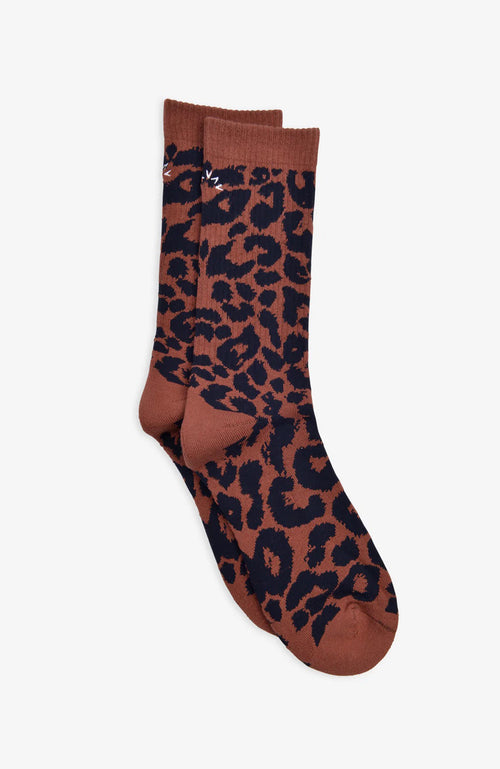 Varley - Rita Leopard Socks - 35 Strong